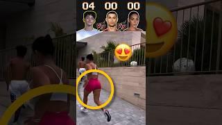Ronaldo Jr vs Ronaldo vs Georgina | Sprint up the Hill Challenge️⏰