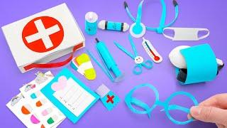 DIY Doctor's Medical Kit ‍️️ Crafting Fun Paper Playset