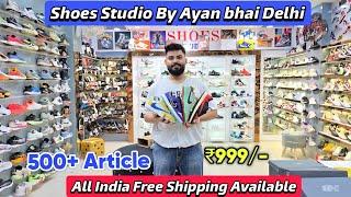 Real shoes king in delhi | 7A quality shoes in Delhi | Cheapest shoes in Delhi | ₹100 Staring Prices