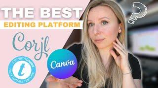 Selling digital products online for beginners Best platform for templates? Canva & Templett vs Corjl