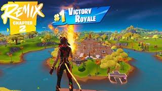 Fortnite Chapter 2 Remix | High Kill Solo Ranked OG Gameplay (Keyboard & Mouse)