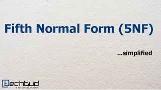 Fifth Normal Form | Database Management System