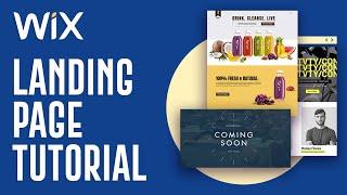 Wix Landing Page Tutorial 2025 (Step By Step)