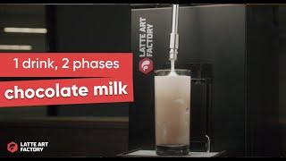 Chocolate Milk with the Perfect Milk Foam - Latte Art Factory Machine