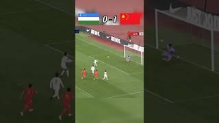 Uzbekistan vs China | Friendly match | Super game | #football #uzbekistan #china #shorts