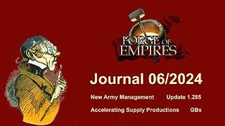 FoEhints: Journal June 2024 for Forge of Empires