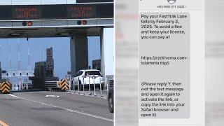 CA man loses over $3,300 in FasTrak texting scam after drive home from San Francisco