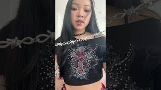 rockstar gf gdwm #shorts #gdwm #nycfashion #outfitideas #rockstargirlfriend #ootd
