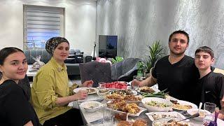 Ablamlarda son iftar yemeğimiz,birbirinden lezzetli yemekler yaptı ablam️ellerine sağlık#keşfet#fyp