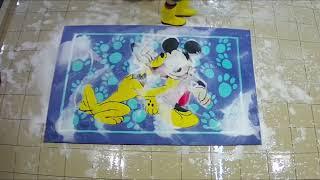 Guf and Mickey Mouse swim in our workshop in Siberia in light Friday video / Accelerated music video