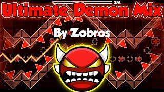 Geometry Dash [2.1] - Ultimate Demon Mix (Insane Demon) - by Zobros