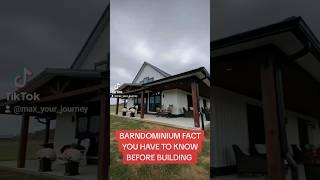 DID YOU KNOW THIS ABOUT BARNDOMINIUMS? ( BARNDOMINIUM HOMES ) #barndominium #hometour #homedesign