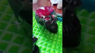 Pouring Resin On A Skull tiktok sparklesresinbyem