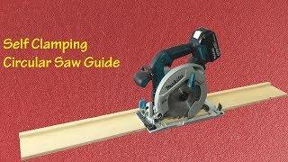 Making a Self Clamping Circular Saw Guide - Kendinden Yapışkanlı Kesim Kılavuzu