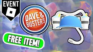 (EVENT) HOW TO GET THE SODA DRINKING HAT IN DAVE & BUSTER'S WORLD [ROBLOX]