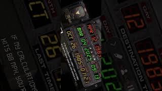 back to the future time travel date app