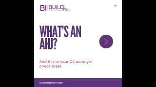 What's an AHJ? Authority Having Jurisdiction explained.
