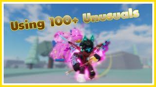 USING 100 CHARGED/UNUSUAL ARROWS | Stand Upright