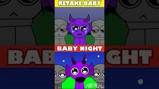 Incredibox Sprunki BABY NIGHT  VS Retake BABIES *Horror Versions* 