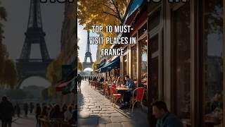 Top 10 Places to Visit in France