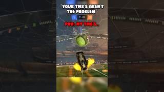 “your teammates aren’t the problem”  #rocketleague #rlclips #funny #shorts #rl #fail #fyp