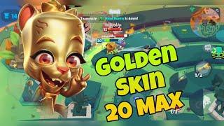 Golden Elaine Skin 20 Max Unlock Gameplay Zooba