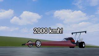 2.000 kmh! | simple car crash physics simulator