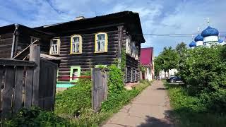 Uglich town (Russia), 4K walking tour | 03:52 PM, May 30, 2024 | 4k 60fps