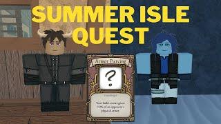 New location of Summer isle quest  | Deepwoken