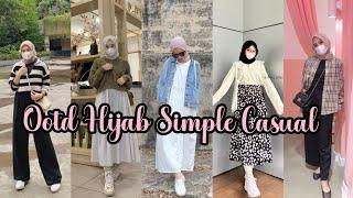 OOTD HIJAB SIMPLE CASUAL, OOTD HIJAB REMAJA + link produk.