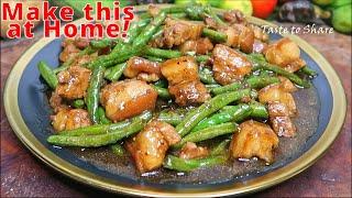 Easy Pork Sitaw Adobo Recipe - A Twist on the Classic Filipino Dish