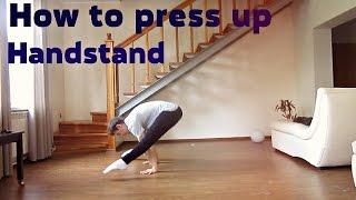 Как научиться спичаг / How to press up handstand