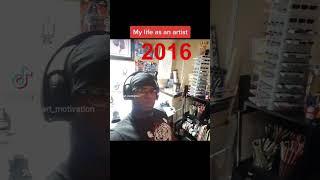 My life as an artist in 15 seconds #shorts