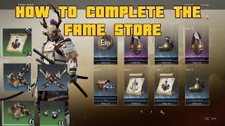 HOW TO COMPLETE THE FAME STORE-New player guide-Conqueror's Blade