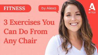 3 Stretching Exercises You Can Do From Any Chair | Online Fitness & Yoga | Amphy