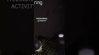 CAPTURED ON RING CAMERA: GHOST OR SPIDER?