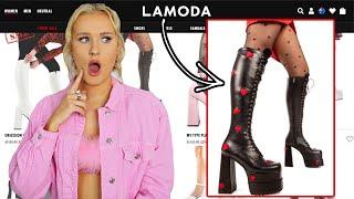 I BOUGHT THE CRAZIEST HIGH HEELS ON LAMODA