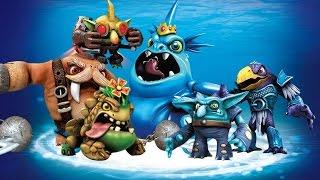 Battles and Capture Sequences of the Water Villains in Skylanders: Trap Team