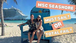 Affordable MSC Seashore Cruise | Is it really worth the money?