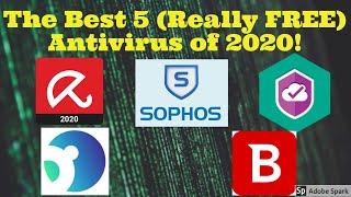 5 Best (REALLY FREE) Antivirus in 2020!