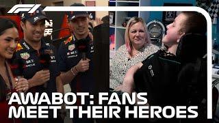 Awabot: F1 Fans Meet Their Racing Heroes - Virtually!