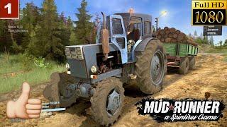 Spintires: MudRunner Gameplay Обзор мода Т 40 АМ Приватный мод 