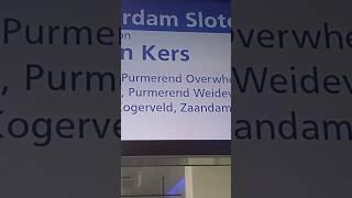 Reizen met ongemak enzo, en NIEUW STATION Station Hoorn-Kers #treinspotter #sng #treinleven #shorts