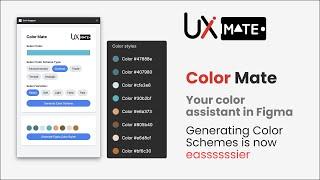 Create Stunning Color Palettes in Figma with One Color | Color Mate Tutorial