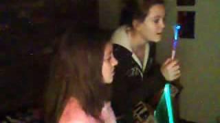 aShLeY and cLaIrE's DiScO glowing StIx! Vote and Tell!