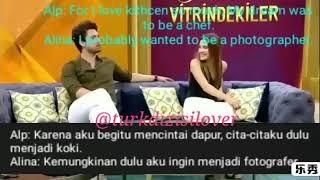 Alp Navruz & Alina Boz : So cute (English & Indonesian subs)