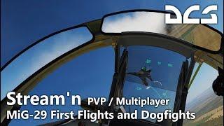 DCS World - Stream'n - MiG 29 PFM First Flights and Dogfights