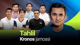 Tahlil: Kronos jamoasi | Professional liga o‘yini muhokamasi