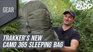 KEEP TOASTY ON THE BANK THIS WINTER! Trakker's new 365 sleeping bag in CAMO!