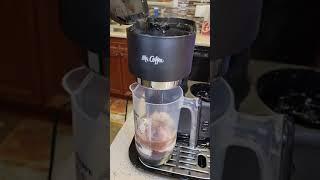 Mr Coffee Frappe Single Serve Iced and Hot Coffee Maker & Blender